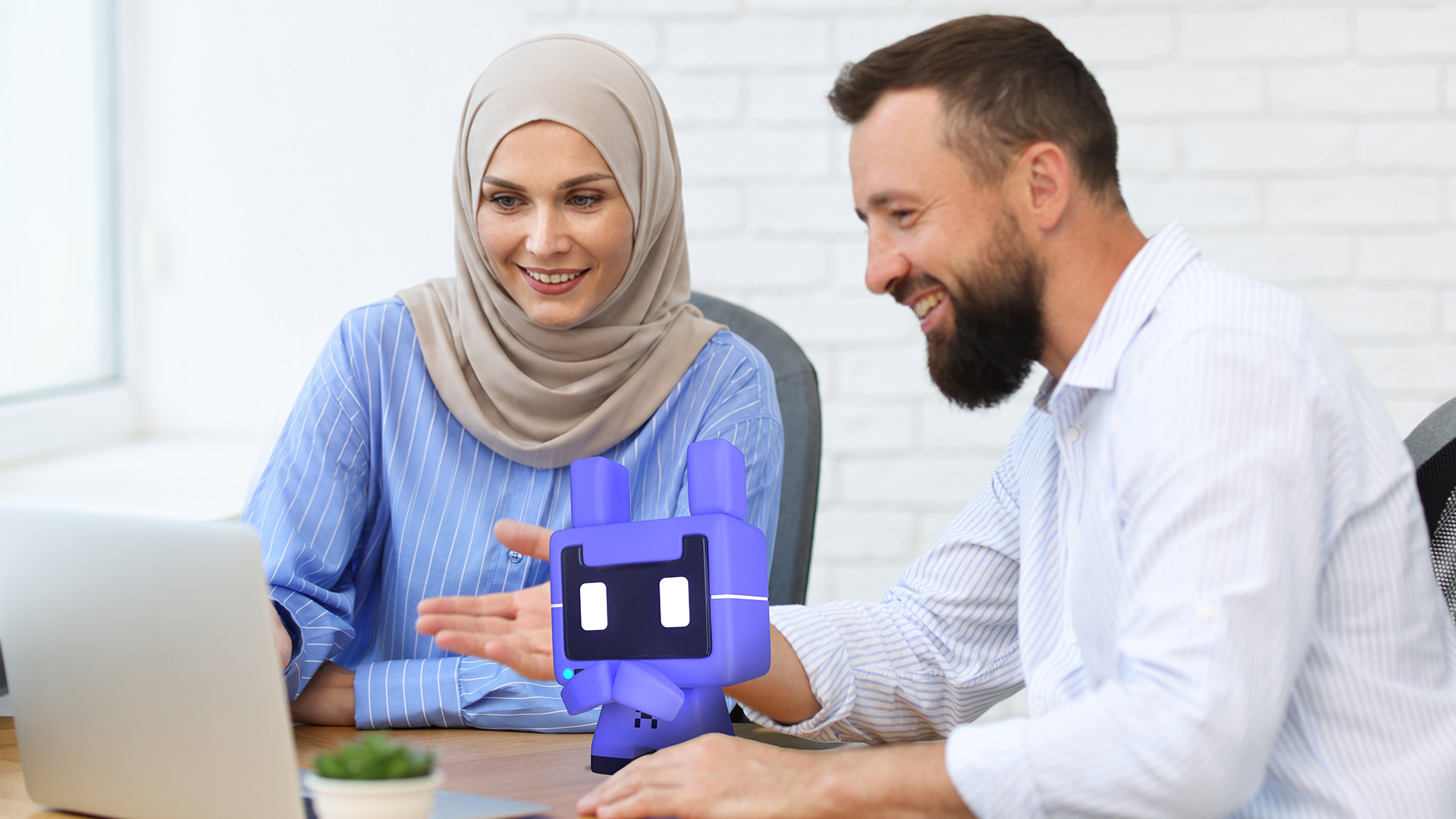 Early sketches of Hali, the Halal Money mascot